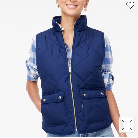 J crew quilted vest - Picture 1 of 5